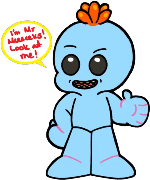 Mr Meeseeks Look Clip Art Png Mr Meeseeks Png