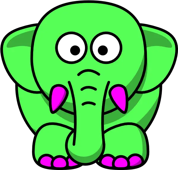 Mint Elephant Png Clip Arts For Web Clip Arts Free Png Cartoon Elephant Elephant Clipart Png