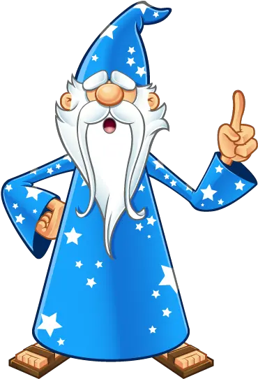 Blue Old Wizard Wizard Merlin Cartoon Transparent Wizard Merlin Cartoon Png Wizard Transparent