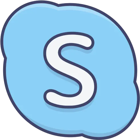 Skype Logo Social Media Free Icon Of Clip Art Png Skype Logo Png