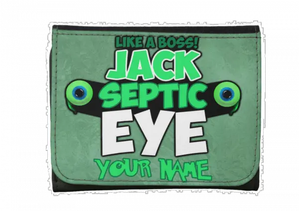 Small Faux Leather Wallet Jack Septic Eye Jacksepticeye Gaming 1 Wallet Png Jacksepticeye Logo Transparent