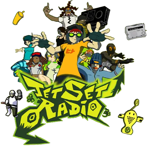 Jet Set Radio Jet Set Radio Ps3 Png Jet Set Radio Future Logo