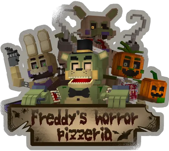 Haloween Fnaf Vanilla 3d Fictional Character Png Freddy Fazbears Pizza Logo