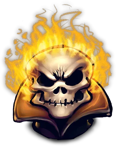 Johnny Blaze Head Icon Png Clipart Ghost Rider