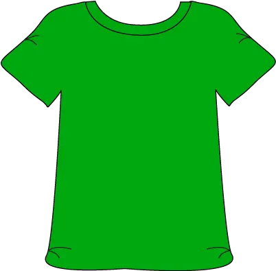 T Shirt Blank Shirt Clipart Kid 2 Clipartingcom Green T Shirt Cartoon Png Blank Tshirt Png