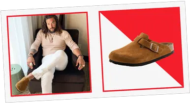 Are Birkenstocks Cool Jason Momoa Just Ended The Debate Boston Clogs Birkenstocks Momoa Png Jason Momoa Png