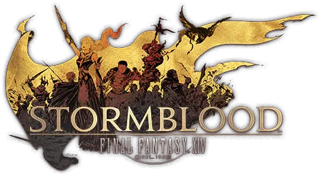 Final Fantasy Ffxiv Stormblood Png Final Fantasy Xv Logo