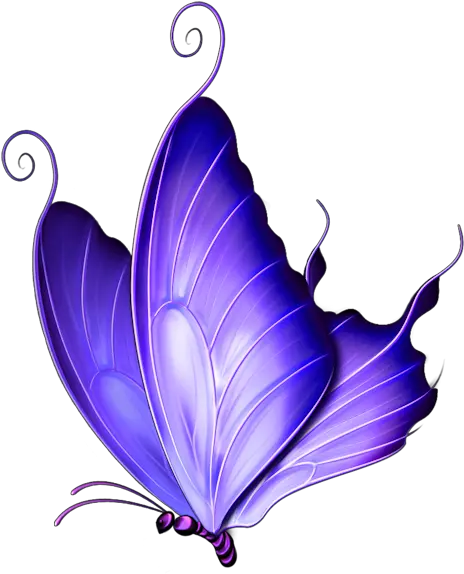 Transparent Purple Deco Butterfly Png Clipart Borboletas Purple Butterfly Frame Art Butterfly Tattoo Png png