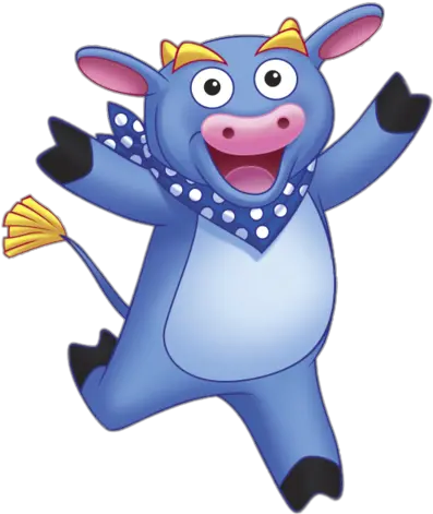 Dora Character Benny The Bull Happy Png