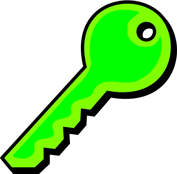 Neon Green Key Png Clip Arts For Web Clip Arts Free Png Key Clipart Key Clipart Png