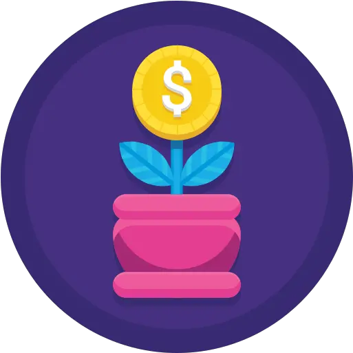 Money Money Png Icon Purple Business Icon Png
