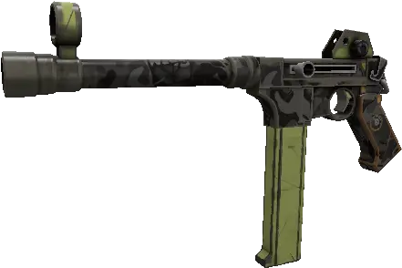 Unusual Woodsy Widowmaker Smg Field Tested Steam Companion Tf2 High Roller Smg Png Widowmaker Png