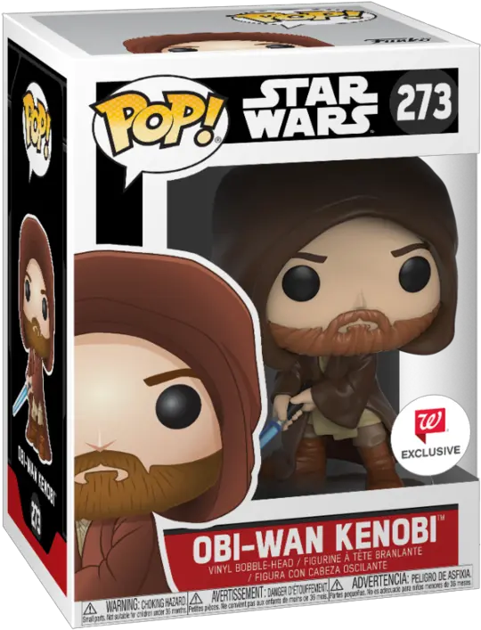 Details About Funko Pop Star Wars Prequels Obi Wan Kenobi 273 Walgreens Exclusive O Be Wan Kenobi Funko Pop Png Obi Wan Kenobi Png