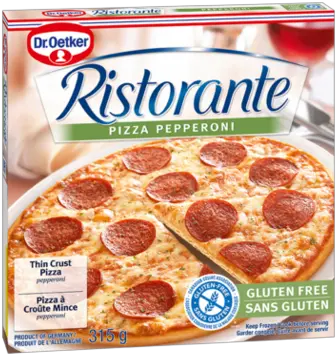 Ristorante Gluten Free Pepperoni Pizza Dr Oetker Pepperoni Pizza Png Pepperoni Pizza Png