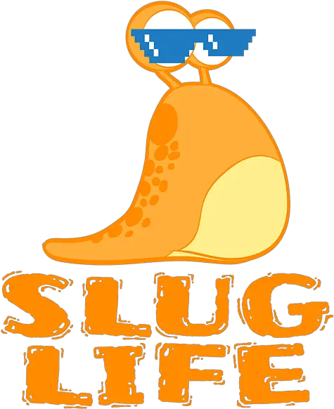 A Cool Thug Life Tee For Gangster Snail Slug Tshirt Design Eyeglasses Stick Animals Shell Duvet Cover Clip Art Png Thug Life Logo