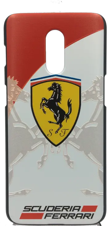 Oneplus 6t 3d Texture Uv Printed Luxury Car Ferrari Hard Ferrari Design Back Cover For Redmi Note 6 Pro Png Ferrari Car Logo