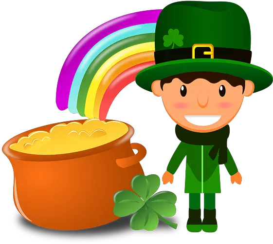 St Patricks Day Pot Of Gold Puzzle For Sale By Stacy Mccafferty Transparent Background St Patricks Clipart Png Pot Of Gold Icon