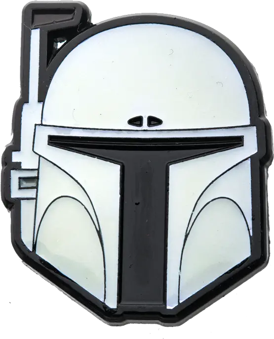Star Wars Mandalorian Exclusive Pin Boba Fett Prototype Glowinthedark Celebration 2019 Mandalorian Helmet Png Boba Fett Helmet Png