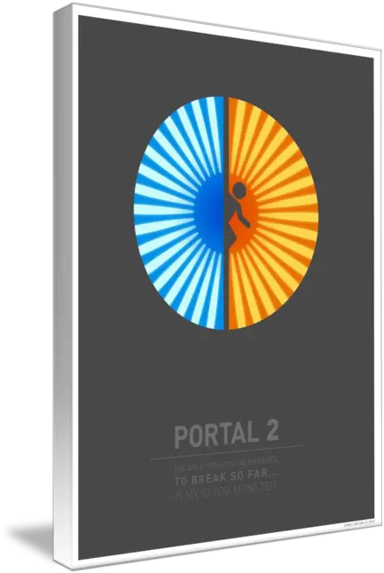 Portal Eyes By James Bacon Street Led Yellow Flashing Light Png Portal 2 Logo