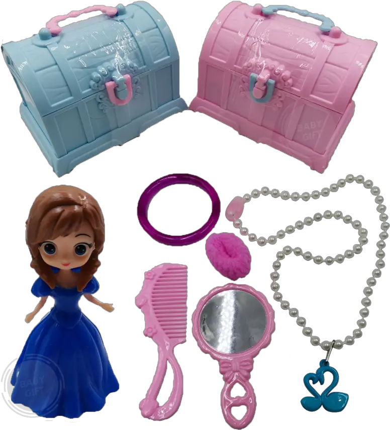 Frozen Anna Or Elsa Treasure Chest Mini Pretend Play Fashion Kids Treasure Box With Sofia Doll Png Elsa And Anna Png