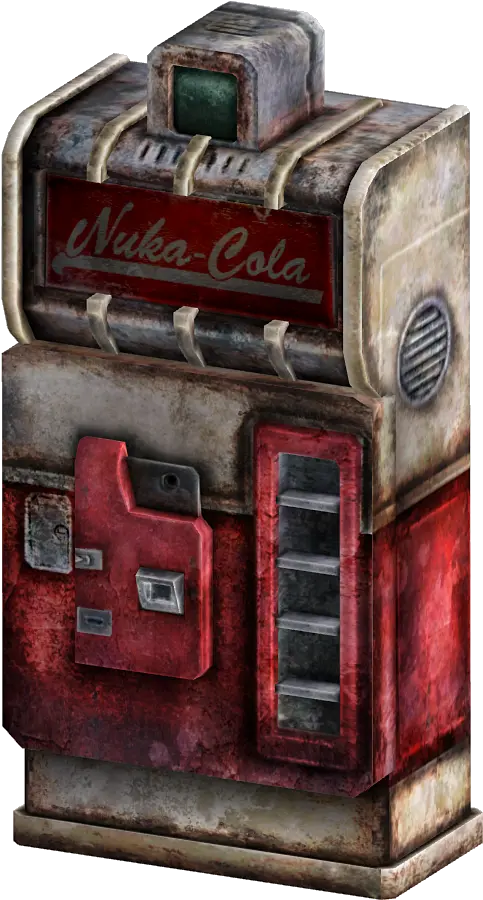 Fallout Nuka Cola Machine 3 Fallout 3 Nuka Cola Vending Machine Png Fallout 3 Logo