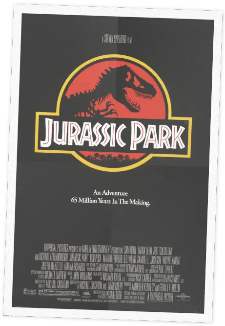 Exploring Iconic Movie Poster Jurassic Park Movie Poster Vector Png Movie Poster Credits Png