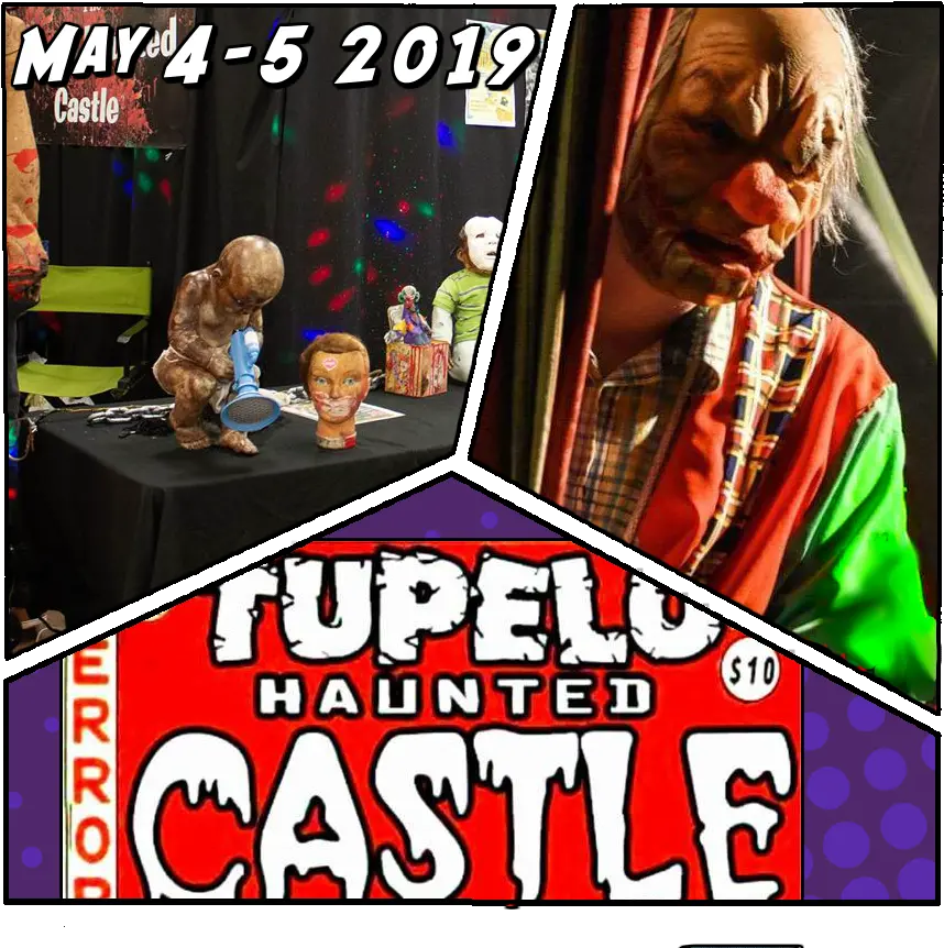 Haunted House U2014 Tupelo Con March 7th U0026 8th 2020 Rhode Island Comic Con Png Castle Png