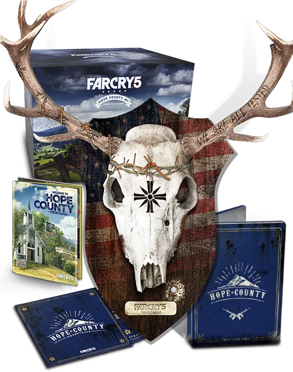 Far Cry 5 For Ps4 Ubisoft Store Far Cry 5 Deer Skull Png Far Cry 5 Logo Png