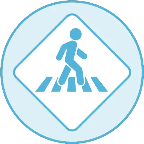 Share The Road Crosswalk Icon Png Walk Car Train Icon