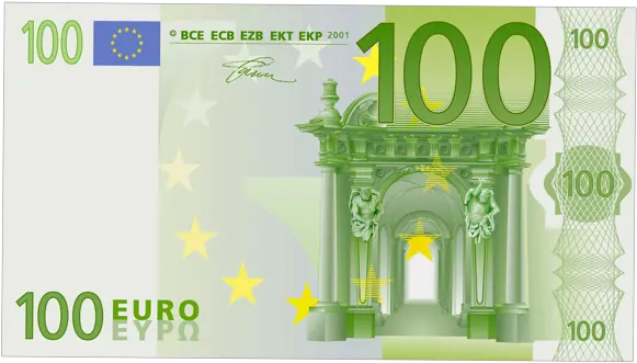 100 Euro Png Clipart 100 Euro Clipart Euro Png