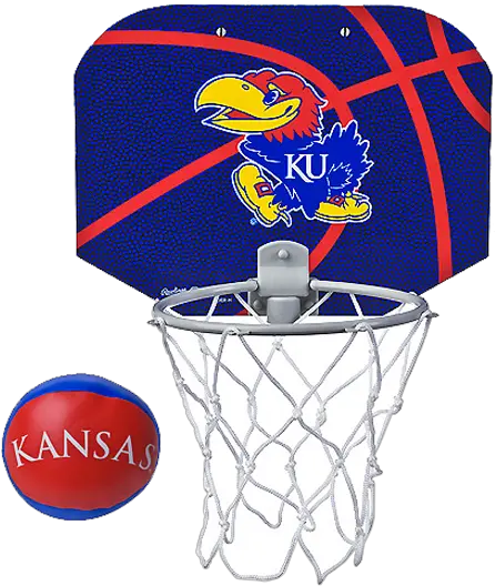 Kansas Jayhawks Basketball Hoop Set Ku Basketball Hoop Png Basketball Hoop Png