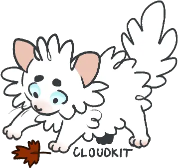 Warrior Cat Designs Cloudkit Is Seriously The Cutest Png Warrior Cats Icon