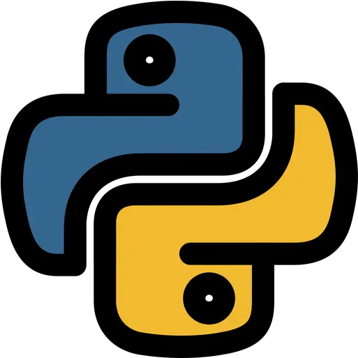 Free Python Logo Icon Of Colored Outline Style Available In Language Png Xing Icon Vector Download
