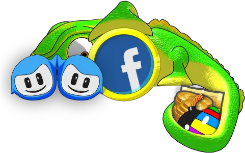 Rainbow Kromy Portfolio Clip Art Png Rainbow Facebook Icon