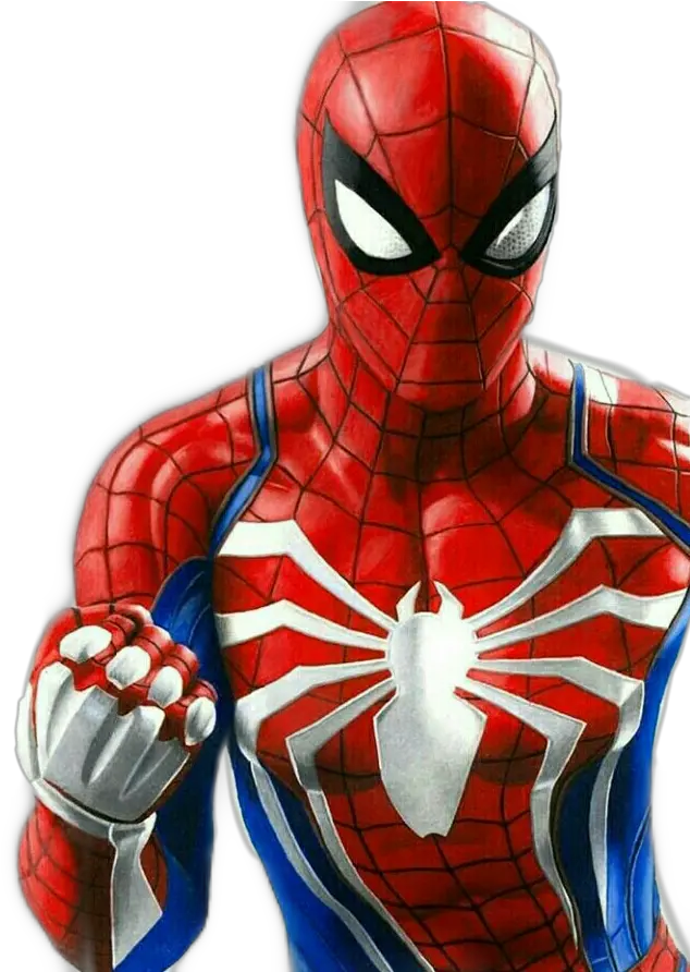 Freetoedit Suit Spider Man Ps4 Drawing Png Spiderman Ps4 Png
