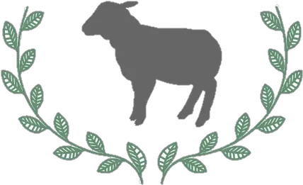 Happy Lamb Wedding Planning Emblema Folhas Png Lamb Png