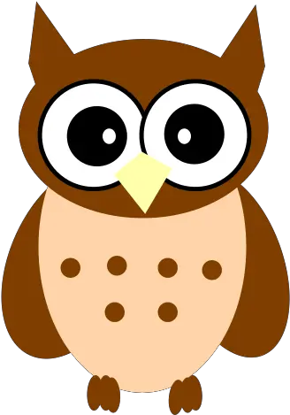 Little Brown Owl Svg Vector Clip Art Svg Cartoon Png Owl Clipart Png