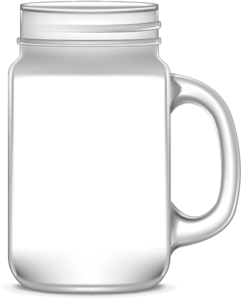 Free Mason Jar Drawing Black And White Download Mason Jar With Handle Clipart Png Jam Jar Icon