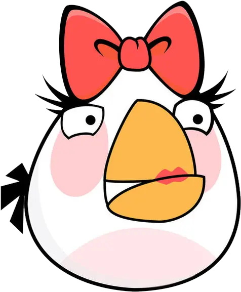 Angry Birds By Gamafotoestudio Angry Birds White Bird Angry Birds Girl Character Png Angry Birds Png