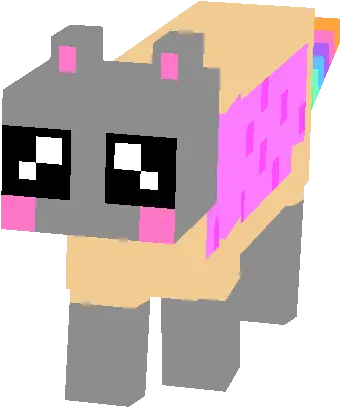 Kawaii Nyan Cat Minecraft Skin Nyan Cat Png Nyan Cat Png