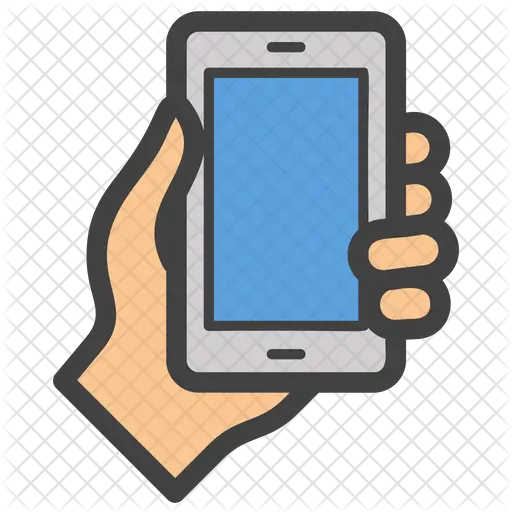 Hand Holding Phone Emoji Icon Holding Phone Icon Png Phone In Hand Png png