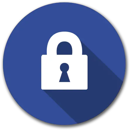 Download Hd Lock Icon Facebook Transparent Png Image Vertical Lock On Icon