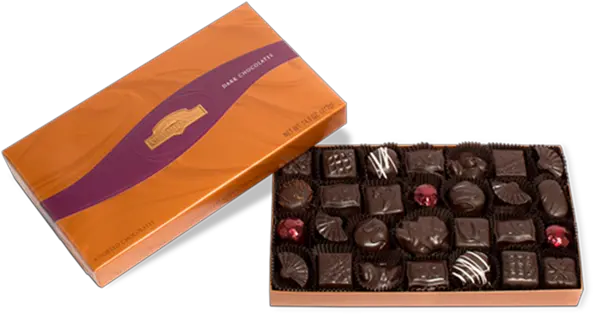 Assorted Dark Chocolate Gift Box 145 Oz Case Of 12 Giri Choco Png Chocolate Transparent Background