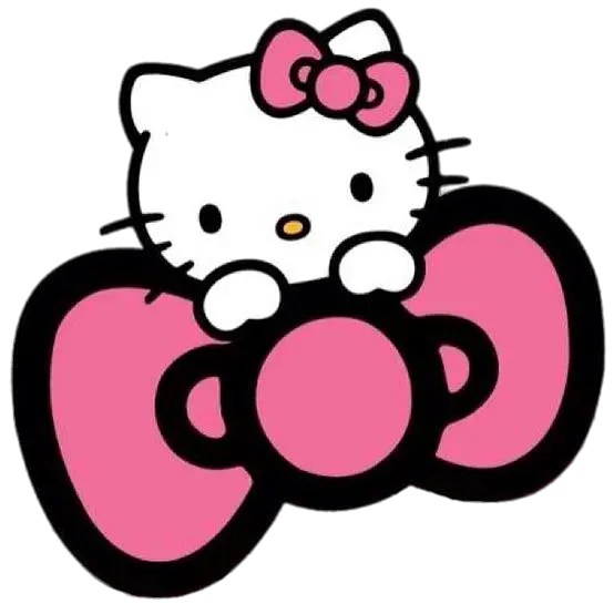 Hello Kitty Reading Png