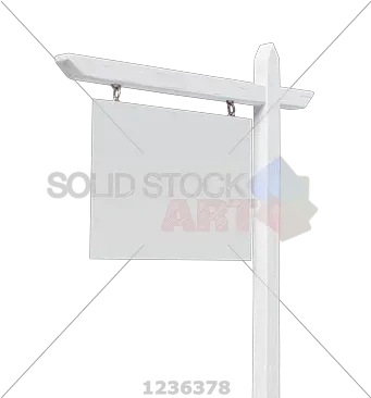 Stock Photo Of Vector White Blank Hanging Street Sign Cross Png Blank Sign Png