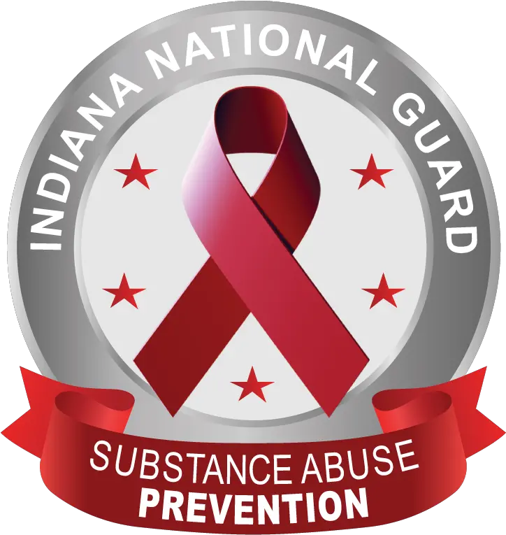 Br U003eindiana National Guard U003e Health And Wellness Prevention Of Substance Abuse Png Ribbon Logo Png
