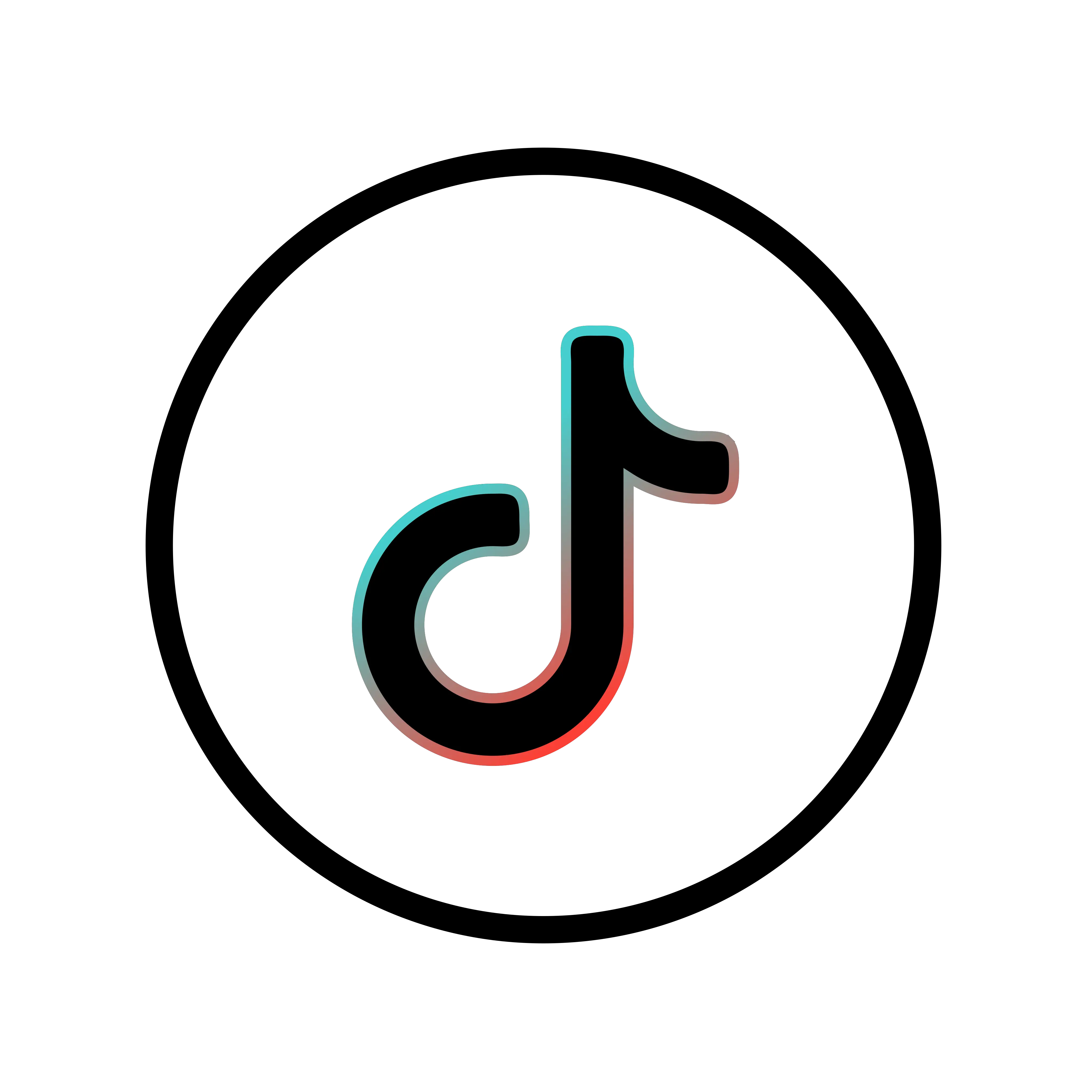 Logo Tiktok Png Preto