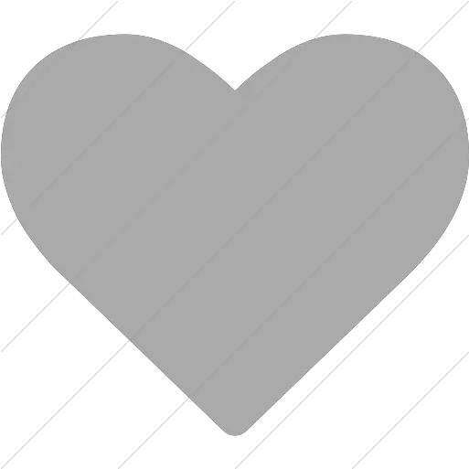Iconsetc Simple Gray Bootstrap Font Grey Heart Png Font Awesome Heart Icon