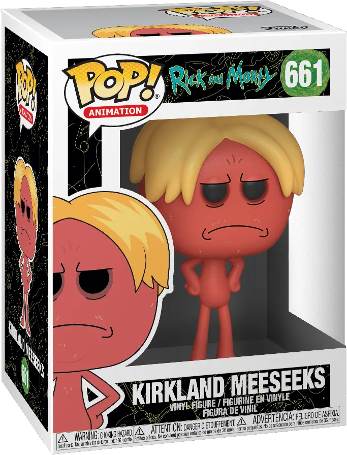 Kirkland Meeseeks Catalog Funko Everyone Is A Fan Of Kirkland Meeseeks Funko Pop Png Mr Meeseeks Png