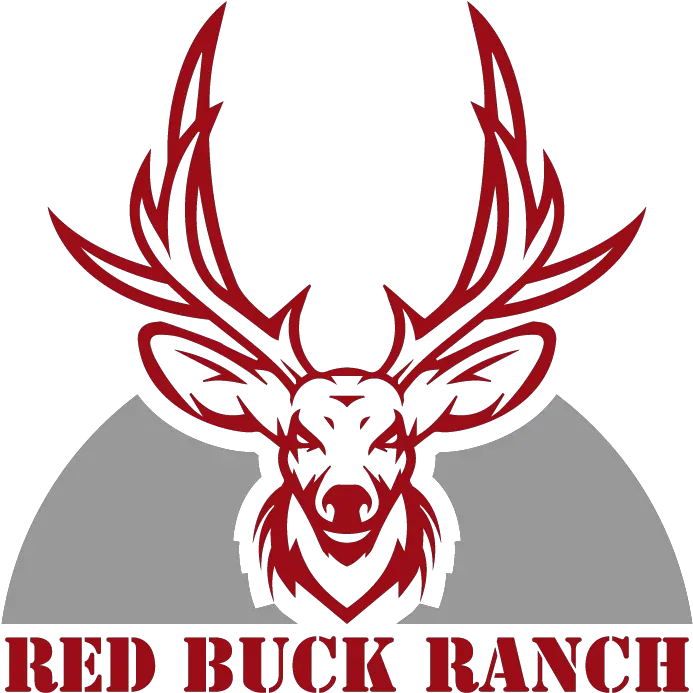 Hunting Logo Design For Red Buck Ranch Emblem Png Deer Head Logo